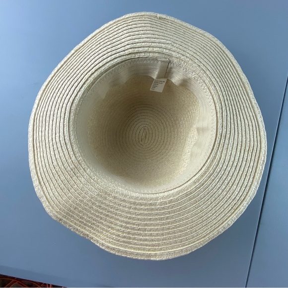 Straw sun hat with colorful bow - Picture 4 of 7